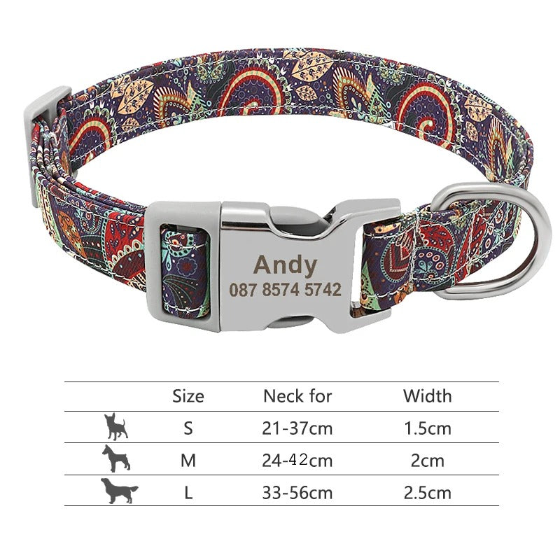 Personalised Dog Collar