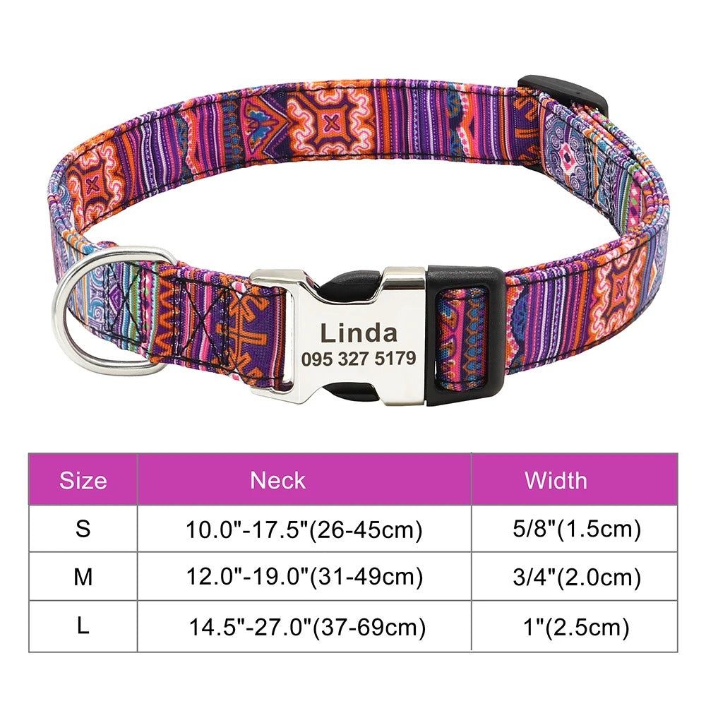 Personalised Dog Collar