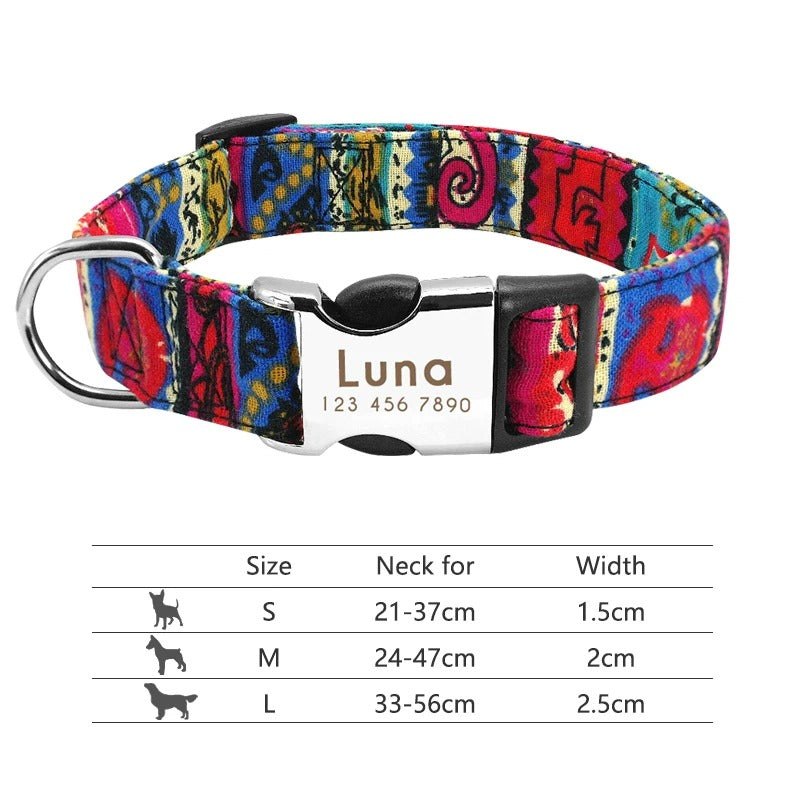 Personalised Dog Collar