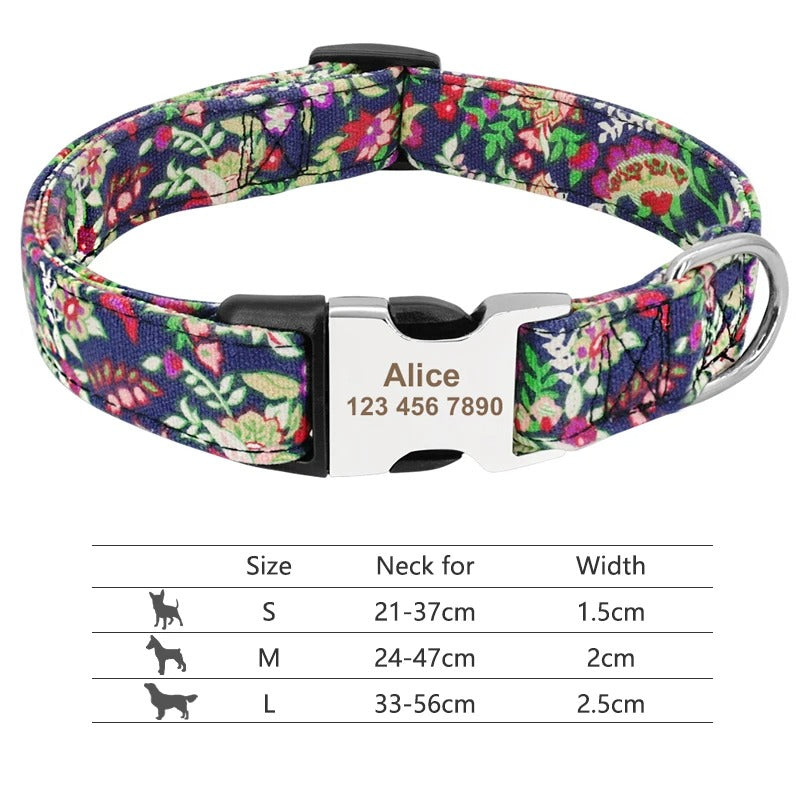 Personalised Dog Collar