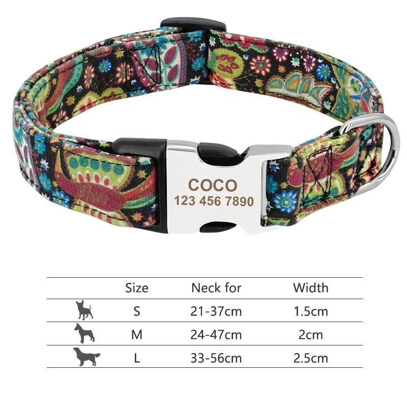 Personalised Dog Collar