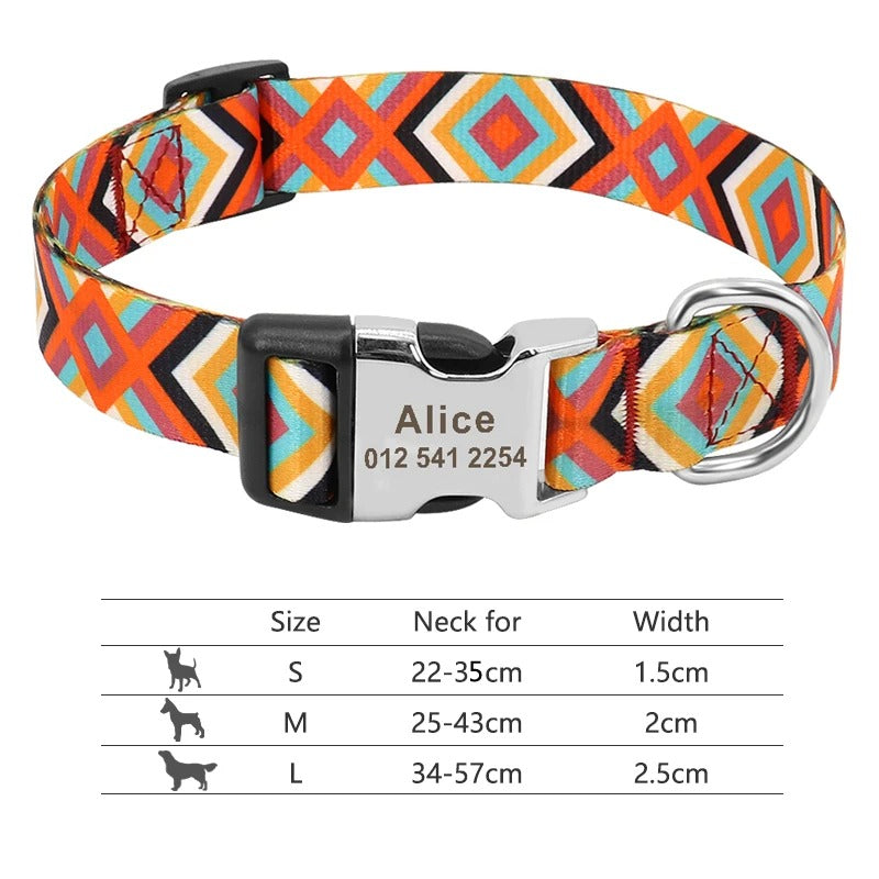 Personalised Dog Collar