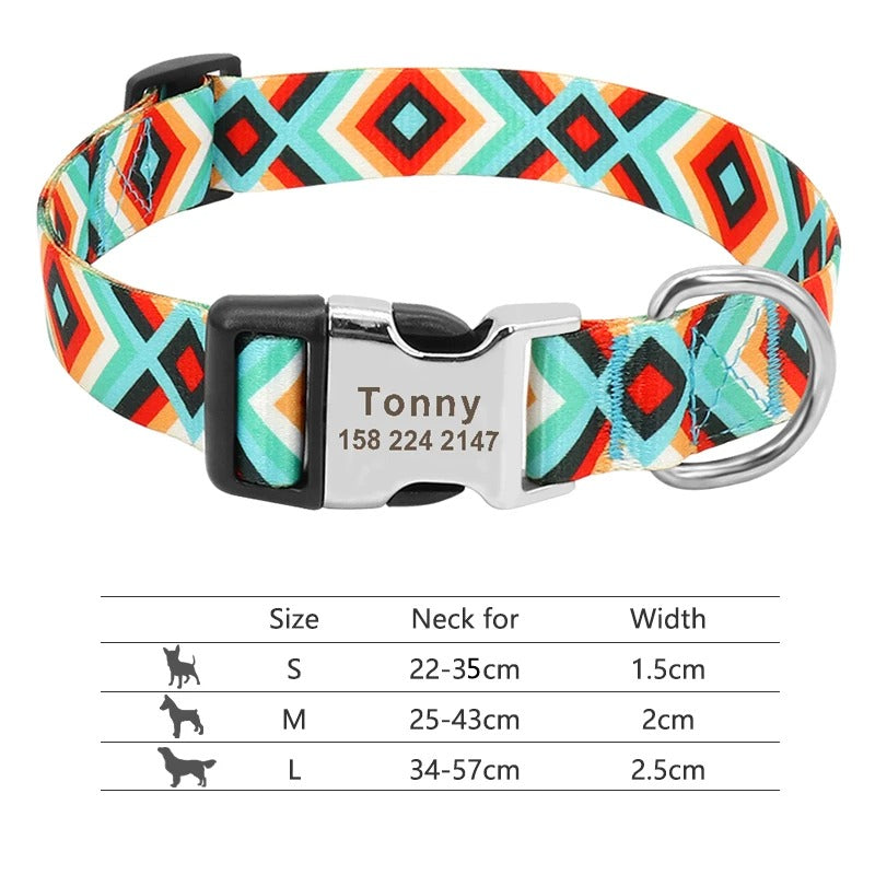 Personalised Dog Collar