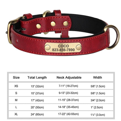 Personalized Dog Collar Custom Engraved