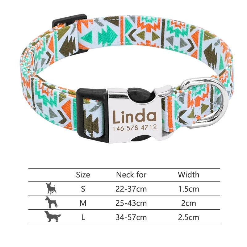 Personalised Dog Collar